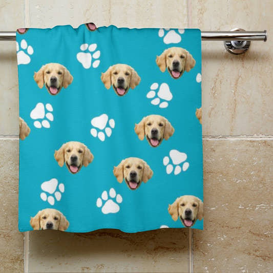 WePrintMeTowelCustom Pet Face Towel