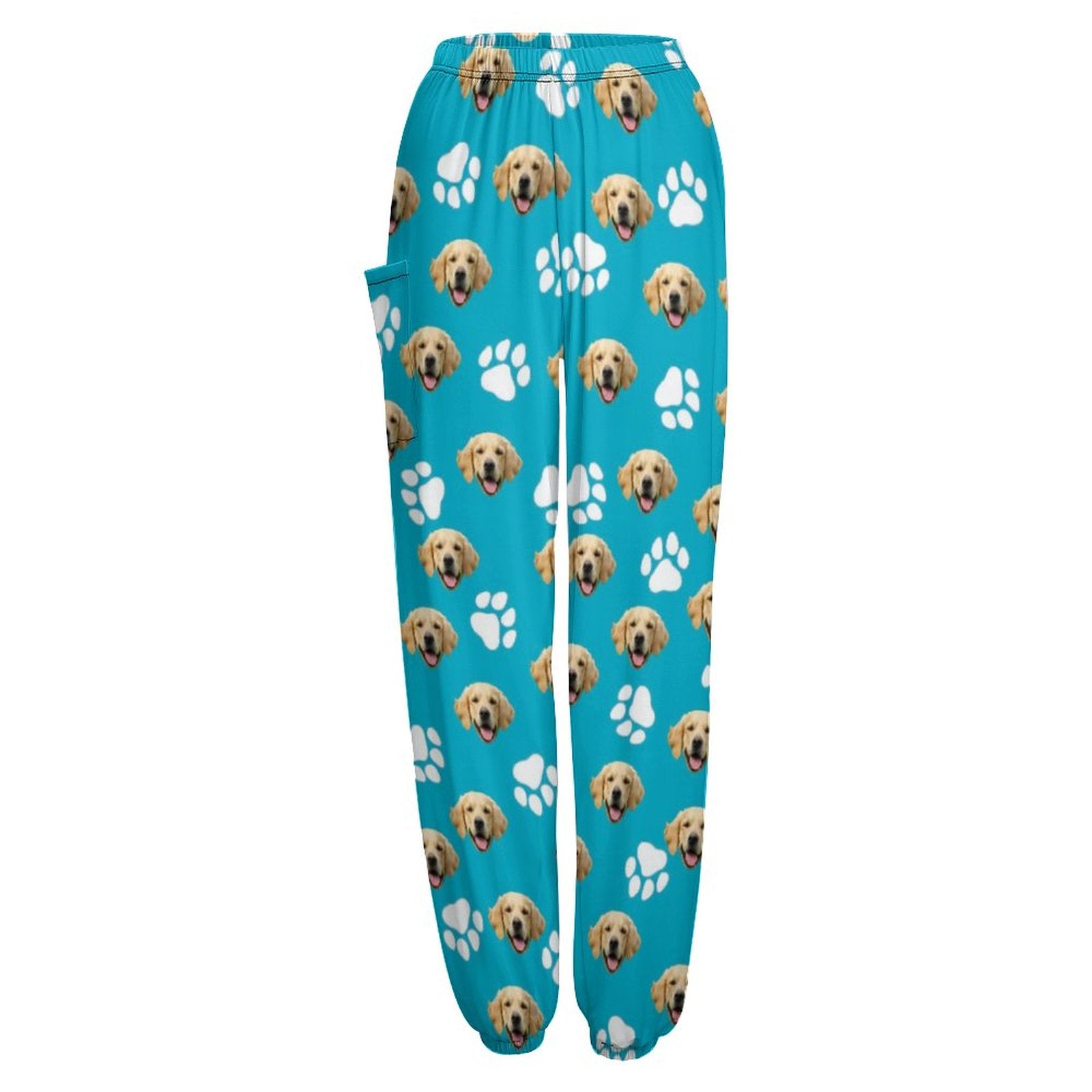 WEPRINTMETrousersCustom Pet Face Women's Casual Trousers