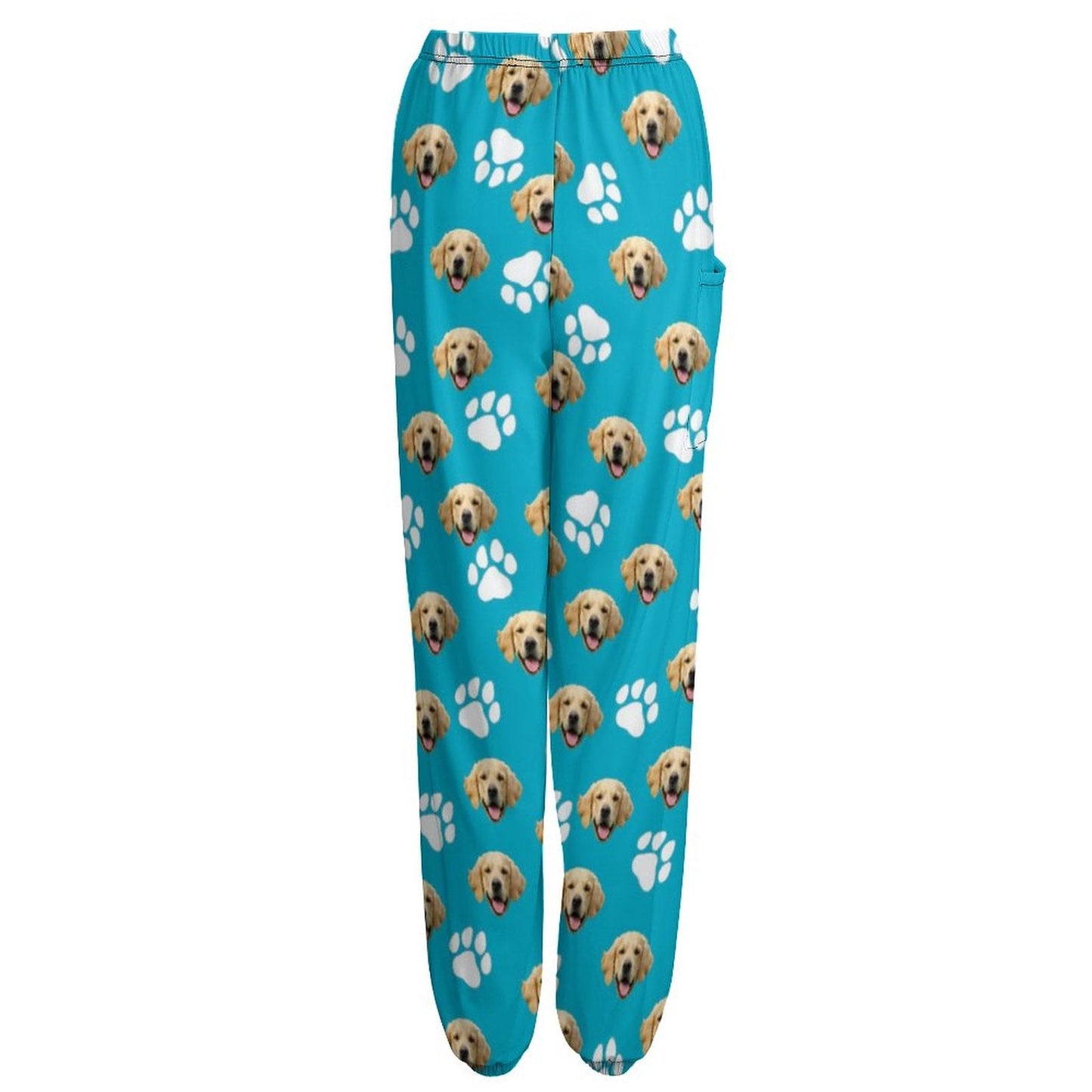 WEPRINTMETrousersCustom Pet Face Women's Casual Trousers
