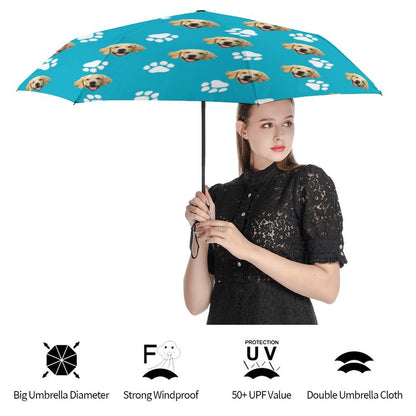 WEPRINTMEUmbrellaCustom Pet Face Umbrella