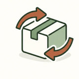 Returns & Replacements icon.