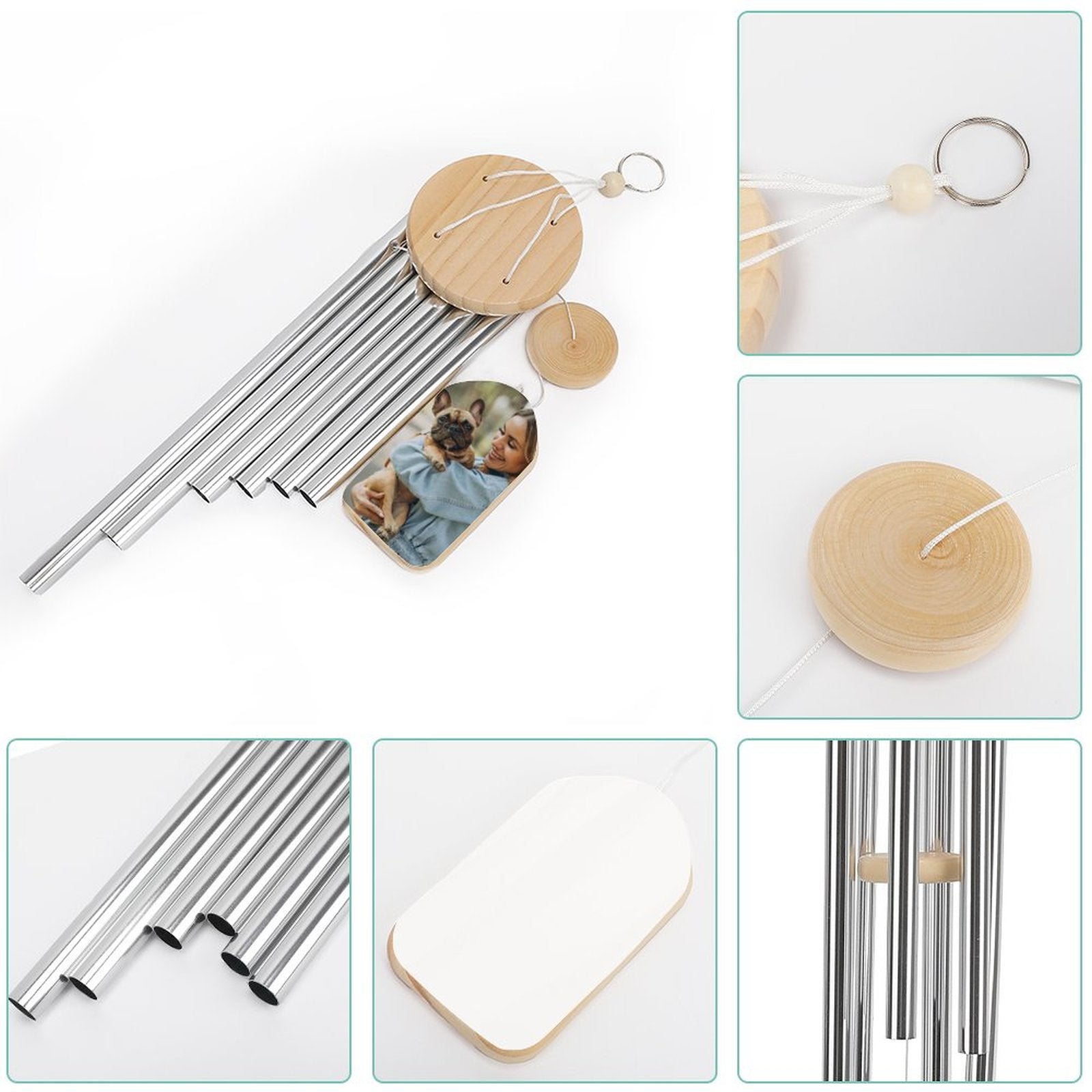 WEPRINTMEWind ChimeCustom Photo Wind Chime