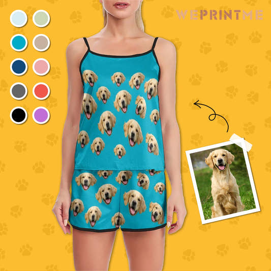 WePrintMeWomen Cami PajamasPersonalized Pet Pajamas Pet Everywhere Women's Cami Pajama Set