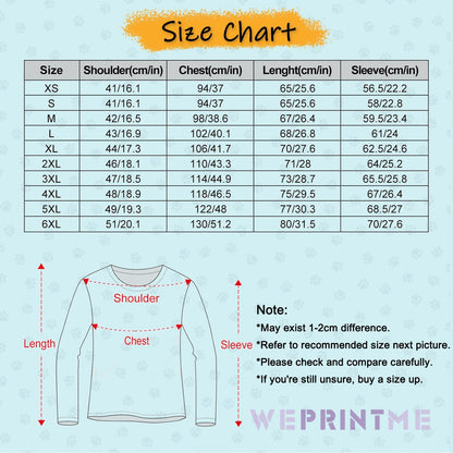 WEPRINTMEWomen Long Sleeve PajamasPersonalized Pet Pajamas Pet Everywhere Women's Long Sleeve Pajamas